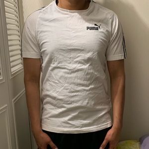 Puma White T Shirt